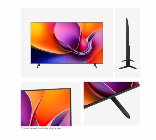 Телевизор Hisense 75" A6Q, 4K Ultra HD 3840x2160, DLED, DFA, Precision Colour, HDR 10+, HLG, Dolby Vision,Light sensor, Smart TV, WiFi, BT, AnyView Cast, Gaming Mode, 1xHDMI2 eArc, 3xHDMI, 2xUSB, LAN, CI+, DVB-T2/C/S2, Black