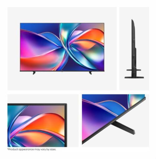 Телевизор Hisense 75" E7Q, 4K Ultra HD 3840x2160, QLED, Quantum Dot, HDR 10+, HLG, Dolby Vision, DTS Virtual X, Smart TV, Light Sensor, WiFi Direct, BT, Anyview Cast, 3xHDMI, 2xUSB, LAN, CI+, DVB-T2/C/S2, Black