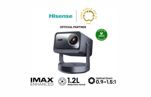 Мултимедиен проектор Hisense C2 Ultra Smart mini  Laser Projector, 4K Ultra HD 3840x2160, 2000:1, 3000 lum, 60 Hz, Optical Zoom& Digital Zoom,Dolby Vision, IMAX enhanced,Dolby Vision, HDR10+, HDR10, HLG, 2*10W+20W Subwoofer,Designed for XBOX