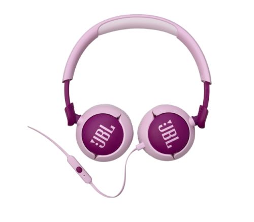 Слушалки JBL JR320 Wired on-ear kids headphones, Purple