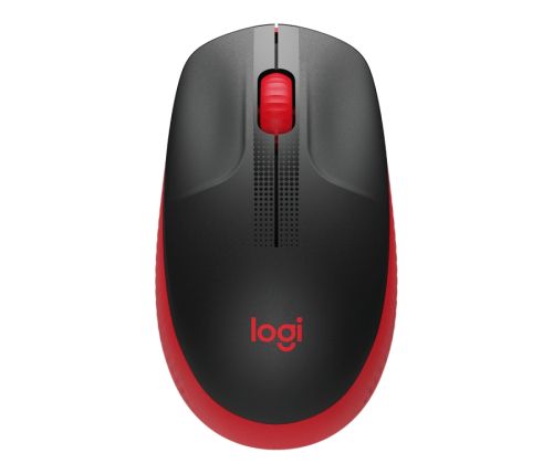 Мишка Logitech M190 Full-size wireless mouse - RED - 2.4GHZ - N/A - EMEA - M190