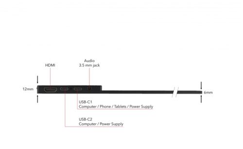 Монитор Verbatim PMT-17-4K Portable Touchscreen Monitor 17.3" 4K Ultra HD Metal Housing