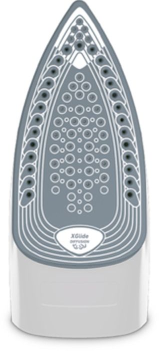 Ютия Tefal FV2835E0, Express Steam, purple, 2400W, 35g/min, shot 160g/min, AD, water tank 270 ml, Ceramic soleplate