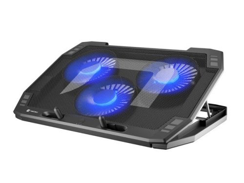 Стойка Natec Laptop Cooling Pad Oriole 15.6-17.3" 3 Fans, Led Light, 2 USB