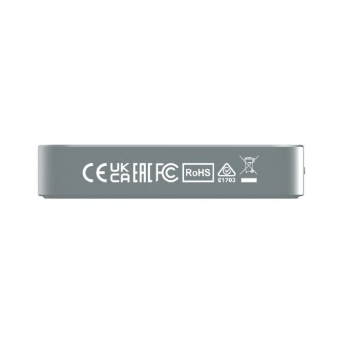 Външна батерия Verbatim Charge 'n' Go Power Bank with Stand Magnetic Wireless 10000mAh Grey
