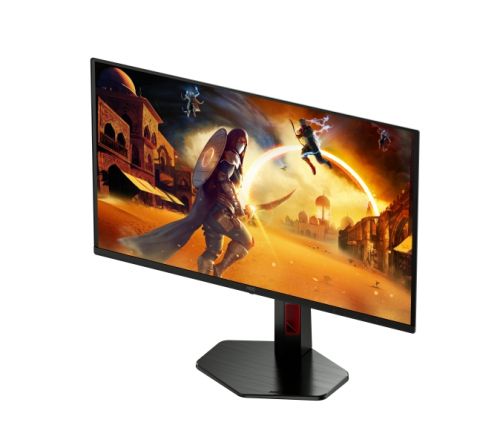 Монитор AOC Q27G4SDR, 26.5" QD-OLED, 2560x1440@360Hz, 0.03ms GtG, 1000cd m/2, 1.5M:1, Adaptive Sync, FlickerFree, Low Blue Light, Tilt, Height Adjust, Pivot, Swivel, 2xHDMI, DP, USB hub