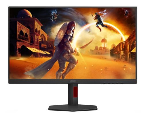 Монитор AOC Q27G4SRU, 27" Fast IPS WLED, 2560x1440@320Hz, 1ms GtG, 0.3ms MPRT, 450cd m2, 1000:1, Adaptive Sync, FlickerFree, Low Blue Light,  2Wx2, Tilt, Height Adjust, Pivot, Swivel, 2xHDMI, DP, USB hub