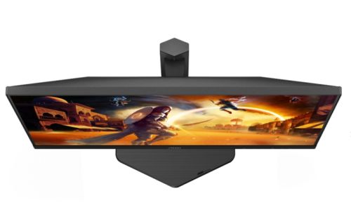 Монитор AOC Q27G4SRU, 27" Fast IPS WLED, 2560x1440@320Hz, 1ms GtG, 0.3ms MPRT, 450cd m2, 1000:1, Adaptive Sync, FlickerFree, Low Blue Light,  2Wx2, Tilt, Height Adjust, Pivot, Swivel, 2xHDMI, DP, USB hub