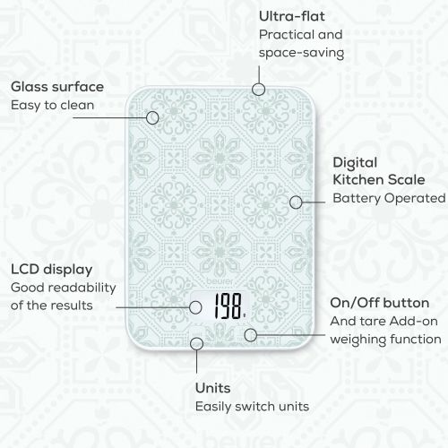 Везна Beurer KS 19 Vintage kitchen scale; 5 kg / 1 g