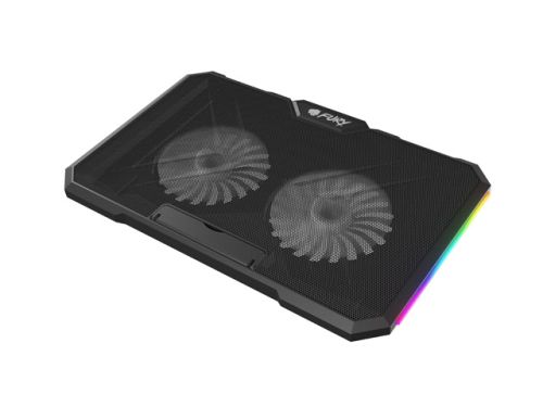 Стойка Fury Gunbai G3 Laptop Cooling Pad 14.1-17.3" 2 fans, RGB LED Light, 2 USB