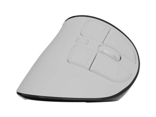 Мишка Natec Euphonie Vertical Mouse PRO Wireless  BT 5.0, 4000DPI Silent, Programmable, White