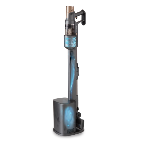 Вертикална прахосмукачка IZZY Galaxy Station G8, 25.9V, 400W BLDC, 45 мин, станция за автоматично почистване, HEPA