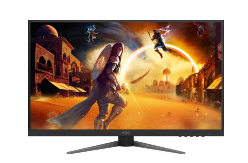 Монитор AOC U27G4XM, 27" Fast IPS MiniLED, 3840x2160@160Hz, 1ms GtG, 1200cd/m2, 1000:1, 80M:1 DCR, Adaptive Sync, FlickerFree, Low Blue Mode, Tilt, Height Adjust, Pivot, Swivel, HDMI, DP, USB hub