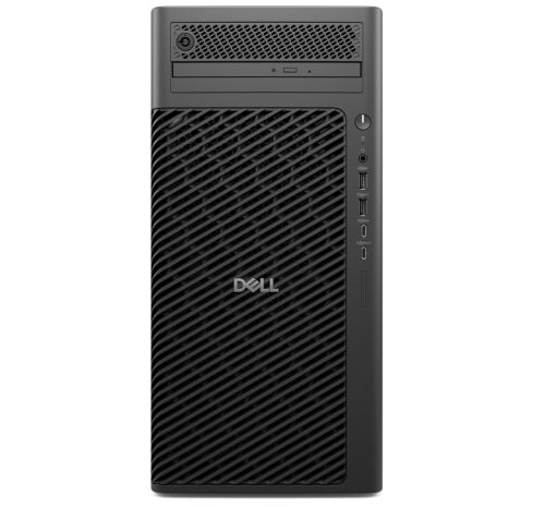 Работна станция Dell Pro Max Tower T2 FCT2250, Intel Core Ultra 7 265 (30 MB cache, 20 cores, 1.8 GHz to 5.3 GHz), 32GB: 2 x 16 GB, DDR5, 5600 MT/s, 1TB SSD TLC, NVIDIA RTX A1000, 8 GB GDDR6, Bulgarian Keyboard&Mouse, 500W, Ubuntu, 3Y PS