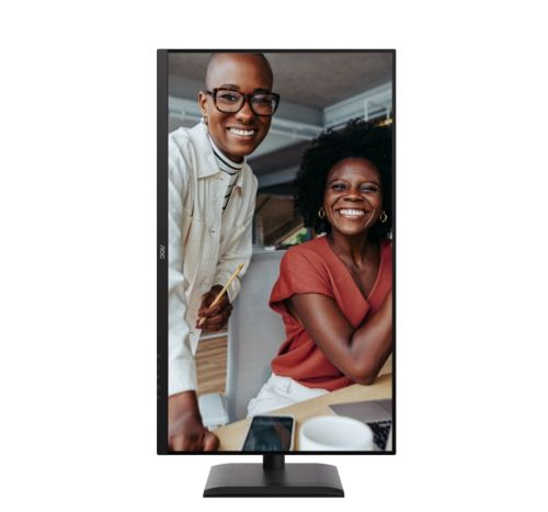 Монитор AOC Q32E4U, 31.5" IPS WLED, 2560x1440@100Hz, 4ms GtG, 350cd m/2, 1000:1, 20M:1 DCR, Adaptive Sync, FlickerFree, Anti Blue Mode, 3Wx2, Tilt, Height Adjust, Pivot, Swivel, 2xHDMI, DP, USB Hub