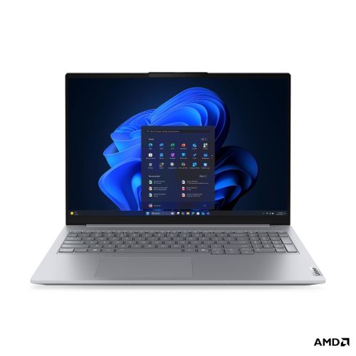 Лаптоп Lenovo ThinkBook 16 G9 AMD Ryzen 7 250 (up to 5.1GHz, 16MB), 32GB (16+16) SODIMM DDR5-5600, 512GB SSD, 16" WUXGA (1920x1200) IPS AG, AMD Radeon 780M Graphics, FHD&IR Cam, Backlit KB, WLAN, BT, 3 cell, DOS, 3Y CCI