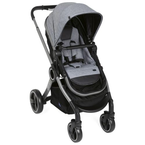 Бебешка количка Chicco Urban Pro 2 в 1 – Сива + подарък дъждобран