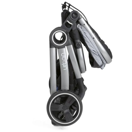 Бебешка количка Chicco Urban Pro 2 в 1 – Сива + подарък дъждобран