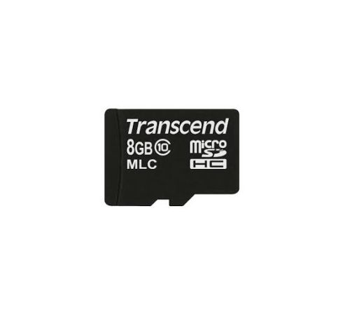 Памет Transcend 8GB microSD Class10, MLC