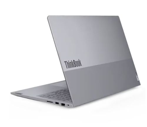 Лаптоп Lenovo ThinkBook 16 G8 Intel Core Ultra 5 135H, 14C (up to 4.6GHz, 18MB), 16GB SODIMM DDR5-5600, 1TB SSD, 16" WUXGA (1920x1200) IPS AG, Intel Arc Graphics, FHD&IR Cam, Backlit KB, WLAN, BT, FPR, 4 cell, DOS, 3Y Onsite