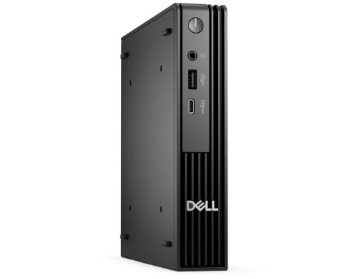 Настолен компютър Dell Pro Micro QCM1250, Intel Core Ultra 7 265T (13 TOPS NPU, 20cores, up to 5.3GHz), 16 GB: 1 x 16 GB, DDR5, up to 5600 MT/s, 512GB SSD TLC, Wi-Fi 6E, Bulgarian Keyboard&Mouse, 180W, Win 11 Pro, 3Y PS