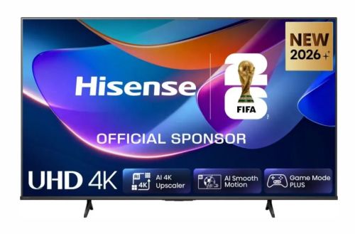 Телевизор Hisense 43" A6S, 4K Ultra HD 3840x2160, DLED, DFA, Precision Colour, HDR 10+, HLG, Dolby Vision,Light sensor, Smart TV, WiFi, BT, AnyView Cast, Gaming Mode, 1xHDMI2 eArc, 3xHDMI, 2xUSB, LAN, CI+, DVB-T2/C/S2, Black