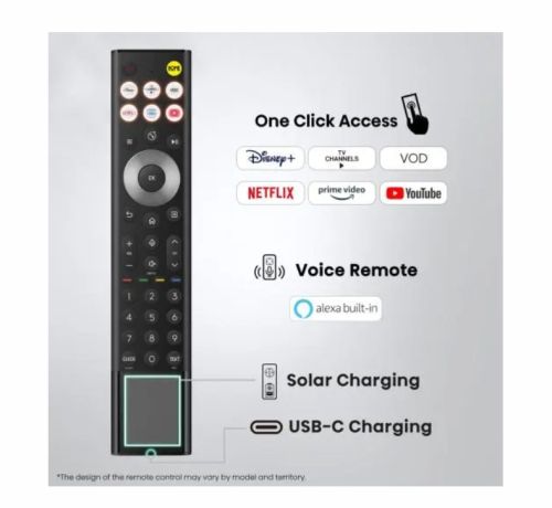 Телевизор Hisense 55"U7S Pro, 4K Ultra HD 3840x2160, ULED, FALD, Quantum Dot, 165Hz, IPS, HDR 10+, HLG, Dolby Vision IQ, Dolby Atmos, Smart TV, WiFi 5GHz, WiFi Direct, BT, Anyview Cast,light sensor,Solar Powered Remote, 4xHDMI, 2xUSB, LAN, CI+, DVB-T2/C/S