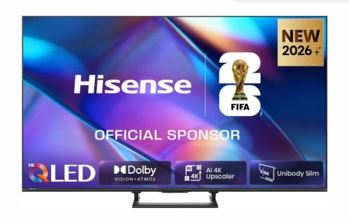Телевизор Hisense 55"A7S, 4K Ultra HD 3840x2160, Quantum Dot, Light Sensor,HDR 10+, HLG, Dolby Vision, Dolby Atmos, Smart TV, Voice Control,2x10 W + 20 W ,WiFi 5GHz, WiFi Direct, BT, Anyview Cast, 3xHDMI, 2xUSB, LAN, DVB-T2/C/S2, Black