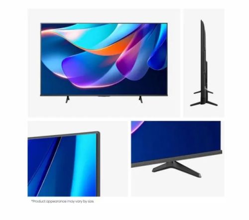 Телевизор Hisense 55" A6S, 4K Ultra HD 3840x2160, DLED, DFA, Precision Colour, HDR 10+, HLG, Dolby Vision,Light sensor, Smart TV, WiFi, BT, AnyView Cast, Gaming Mode, 1xHDMI2 eArc, 3xHDMI, 2xUSB, LAN, CI+, DVB-T2/C/S2, Black