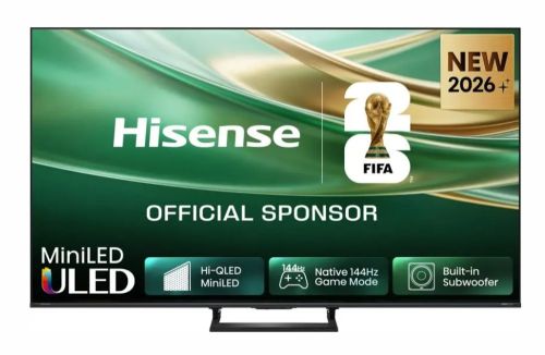 Телевизор Hisense 65"E8S, 4K Ultra HD 3840x2160, ULED, Quantum Dot,144 Mhz, HDR 10+, HLG, Dolby Vision, Smart TV,Light Sensor,WiFi Direct, BT, Anyview Cast,Built-in,Subwoofer, 4xHDMI, 2xUSB, LAN, CI+, DVB-T2/C/S2, Black