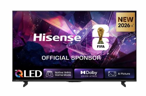 Телевизор Hisense 75" E7S Pro, 4K Ultra HD 3840x2160, QLED, Quantum Dot, 144Hz, HDR 10+ adaptive, HLG, Dolby Vision, Hi-Concerto,Dolby Vision Atmos, Smart TV, WiFi 5GHz, WiFi Direct,Light Sensor, BT, Anyview Cast, 4xHDMI, 2xUSB, LAN, CI+, DVB-T2/C/S2, Bla