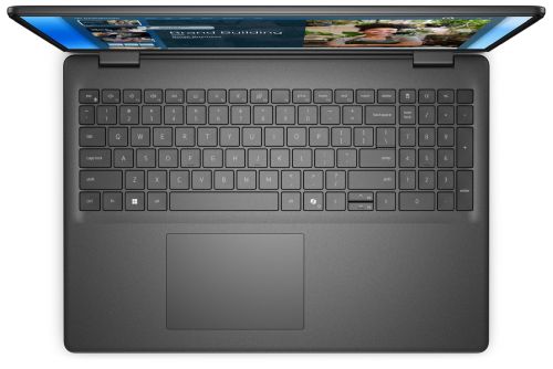 Лаптоп Dell 16 DC16250, Intel Core 7 150U (10 cores, up to 5.4 GHz), 16.0" FHD+(1920x1200) AG, 300nits, 16GB, 2x8GB, DDR5, 5200 MT/s, 1TB M.2 PCIe, Intel Graphics, Cam, FPR, Wi-Fi 6, Backlit Kb, Win 11 Pro, Carbon Black, 3Y PS