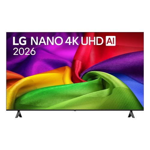 Телевизор LG 65NU800B3LA, 65" 4K HDR UHD, 3840x2160, DVB-T2/C/S2, AI Alpha 7, HDR 10, webOS 26, ThinQ AI, VRR, ALLM, HGiG, WiFi, Clear Voice, 4K Super Upscaling, Bluetooth 5.3, Hdmi e-ARC , CI, LAN, AirPlay2, AI Sound Pro, Google Cast, 2 Pole stand, Black