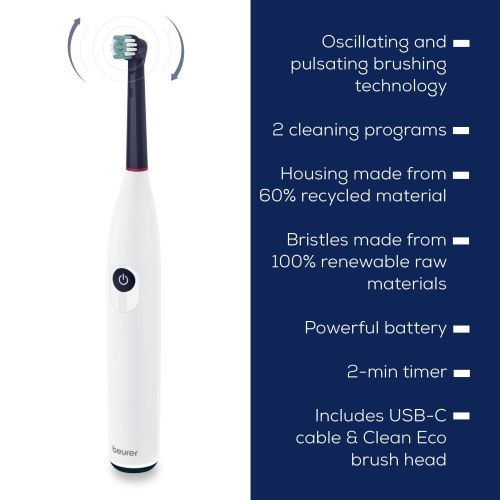 Електрическа четка за зъби Bundle TB 15 Electric toothbrush+ 4 pcs. Clean