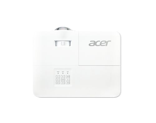 Мултимедиен проектор Acer Projector H6518STi, DLP, Short Throw, FHD (1920x1080), 3500 ANSI Lumens, 10 000:1, 1x, 3D ready, HDMI 2x1.4, VGA in, DC Out (5V/1A,USB Type A), RS232, Audio in/out, Wireless dongle included, Speaker 3W, Bag, 2.95kg, 2Y, White + A