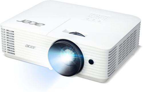 Мултимедиен проектор Acer Projector H5386BDi, DLP, WXGA (1280x720), 5000 ANSI Lumens, 20 000:1, 1.1x, 3D ready, 24/7 opertion, HDMI 1.4, VGA, DC Out(5V/1.5A, USB Type A), RS-232, RCA, Audio in/out, Wireless dongle included,Bluelight Shield, Speaker 3W, Ba