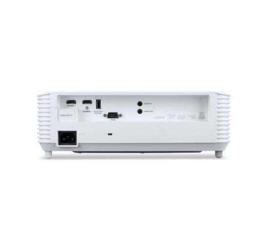 Мултимедиен проектор Acer Projector P1358i, DLP, WXGA (1280x800), 5000 ANSI Lumens, 20 000:1, 1.3x, HDMI 2x1.4, VGA, DC Out (5V/1A, USB-A), RCA, Audio in/out (3.5mm), Wireless dongle included, Speaker 10W, Bluelight Shield, Bag, 2.8kg, 3Y, White
