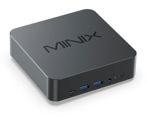 Настолен компютър MiniX NGC N512LS Intel Core i5-12600H, 16GB DDR5, 512GB SSD, Dual LAN, Dual HDMI, USB-C, Windows 11 Pro