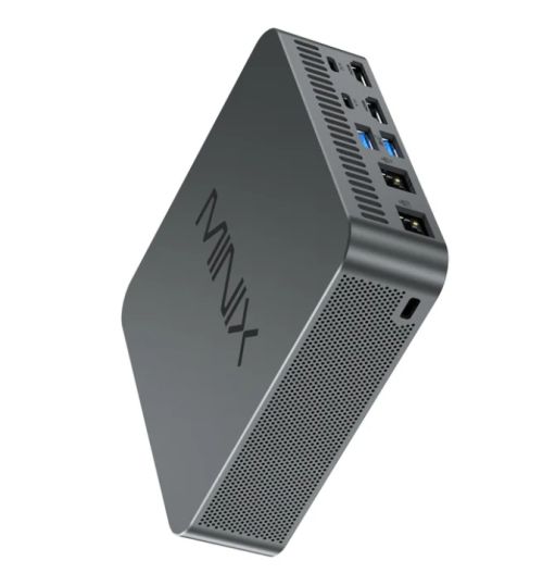 Настолен компютър MiniX NGC N512LS Intel Core i5-12600H, 16GB DDR5, 512GB SSD, Dual LAN, Dual HDMI, USB-C, Windows 11 Pro