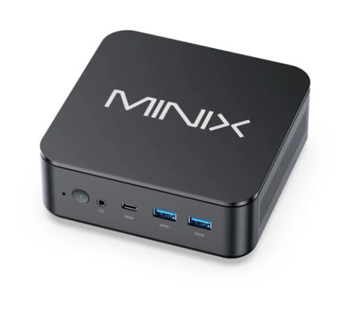 Настолен компютър MiniX NGC NR660LP AMD Ryzen 5 6600H, 16GB DDR5, 512GB SSD, Dual LAN, Dual HDMI, USB-C, Windows 11 Pro
