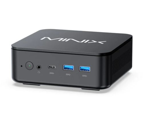 Настолен компютър MiniX NGC NR660LP AMD Ryzen 5 6600H, 16GB DDR5, 512GB SSD, Dual LAN, Dual HDMI, USB-C, Windows 11 Pro