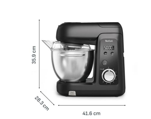 Кухненски робот Tefal QB5458F0 Km Bake Partner + 5Acc Blk Ee