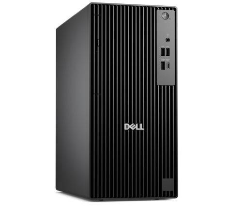 Настолен компютър Dell Pro Tower QCT1250, Intel Core Ultra 7 265 (13 TOPS NPU, 20 cores, up to 5.3GHz), 8GB: 1 x 8GB, DDR5, up to 5600 MT/s, 512GB SSD, Integrated Graphics, 8x DVD+/-RW, Keyboard&Mouse, 180W, Ubuntu, 3Y PS