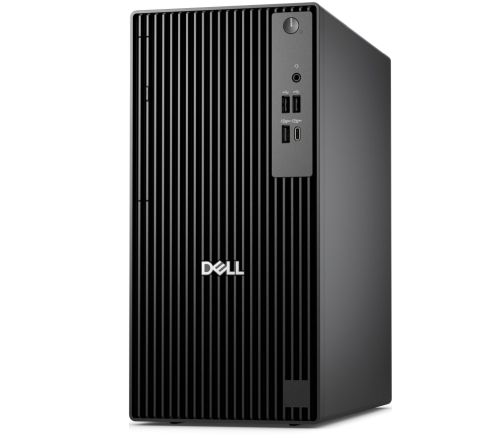 Настолен компютър Dell Pro Tower QCT1250, Intel Core Ultra 7 265 (13 TOPS NPU, 20 cores, up to 5.3GHz), 8GB: 1 x 8GB, DDR5, up to 5600 MT/s, 512GB SSD, Integrated Graphics, 8x DVD+/-RW, Keyboard&Mouse, 180W, Win 11 Pro, 3Y PS