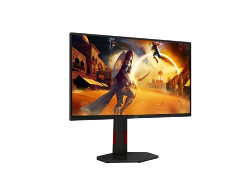 Монитор AOC 25G4ZR, 24.5" Fast IPS WLED, 1920x1080@260Hz (OC, Native 240Hz), 1ms GtG, 0.5ms MPRT, 300cd m/2, 1000:1, 80M:1 DCR, Adaptive Sync, FlickerFree, Anti Blue Light, Tilt, Height Adjust, Pivot, Swivel, 2xHDMI, DP