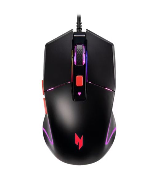 Мишка Acer Nitro Mouse NMW100 Black, Up to 7200 dpi, Wired, 6 buttons, Retail Pack