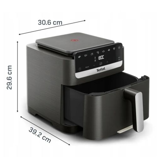 Уред за здравословно готвене Tefal EY866HE1 Mega Compact Detach. Front + Ac