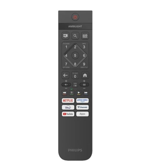 Телевизор Philips 50PUS7001/12, 50" 4K UHD LED, 3840 x 2160p, 60Hz, DVB-T/T2/T2-HD/C/S/S2, Natural Motion, Perfect Pixel UHD, HDR 10+, Dolby Atmos, Titan OS, 3*HDMI, 2*USB, VRR, AirPlay 2, WiFi 5, BT 5.4, 20 W RMS