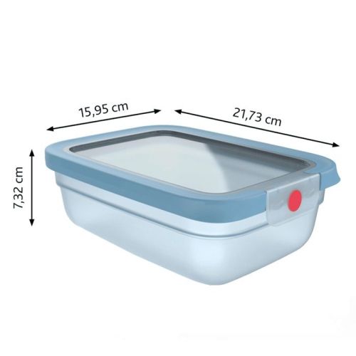 Кутия за съхранение Tefal N1210710 Oneclick Re 1.2 L Blue Tef1