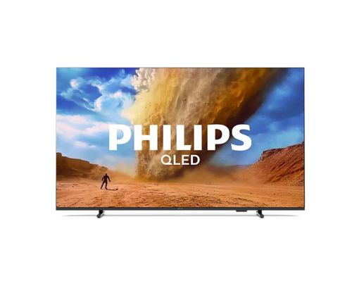 Телевизор Philips 55PUS7810/12, 55" 4K UHD QLED, 3840x2160p, 60Hz, DVB-T/T2/T2-HD/C/S/S2, 60Hz, Pixel Precise UHD, HDR+, 90% DCI, Titan OS, Dolby Atmos & DTS:X, 3*HDMI, 2*USB, VRR, 802.11ac, BT 5.2, Philips EasyLink 2.0, 20W RMS, Black